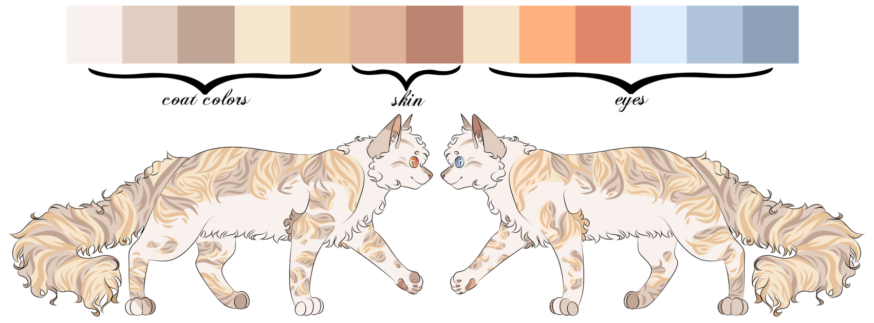 unique lineart ($15) + asymmetrical with 2 full bodies ($5) = $20.00